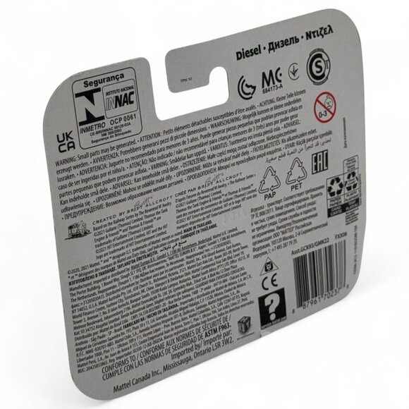 Thomas & Friends Diesel Metal Engine Toy 3+ Years Fisher-Price Collectible - Picture 6 of 8